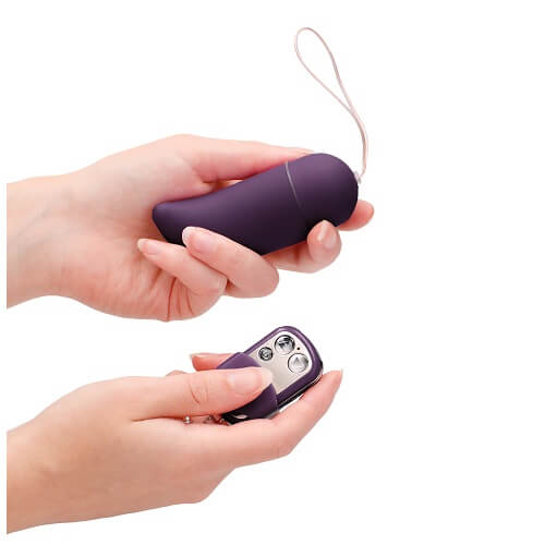 10 Speed Vibrating G-Spot Egg Purple - Allure Adornments