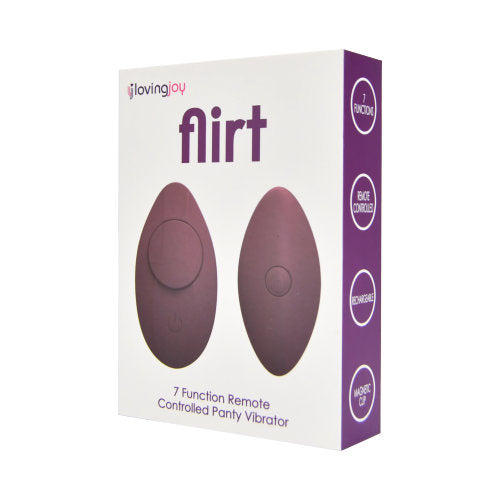 Loving Joy Flirt 7 Function Remote-Controlled Wearable Clitoral Knicker Vibrator - Allure Adornments