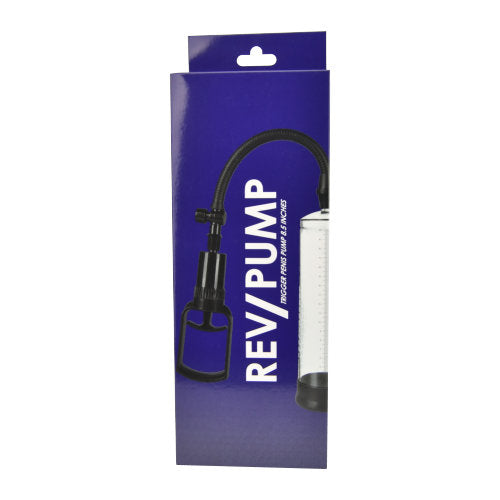 Rev-Pump Trigger Penis Pump 8.5 Inches - Allure Adornments