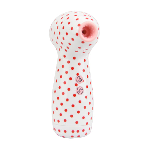 Loving Joy 2 in 1 Suction Vibrator Polka Dot - Allure Adornments