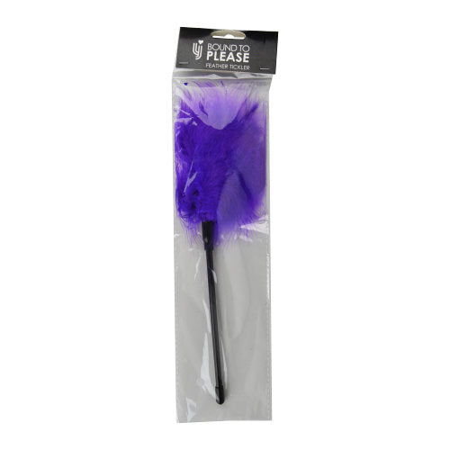 Bound to Please Feather Tickler Purple - Allure Adornments