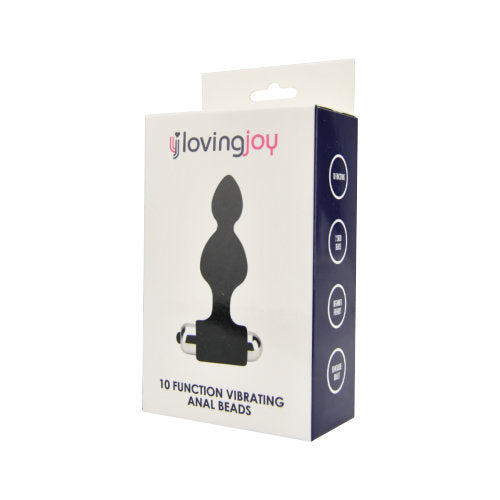 Loving Joy 10 Function Vibrating Anal Beads - Allure Adornments