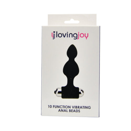 Loving Joy 10 Function Vibrating Anal Beads - Allure Adornments