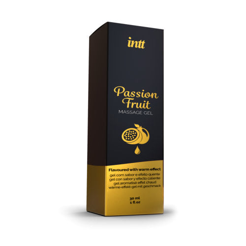 Intt Massage Gel Passion Fruit Flavour - Allure Adornments