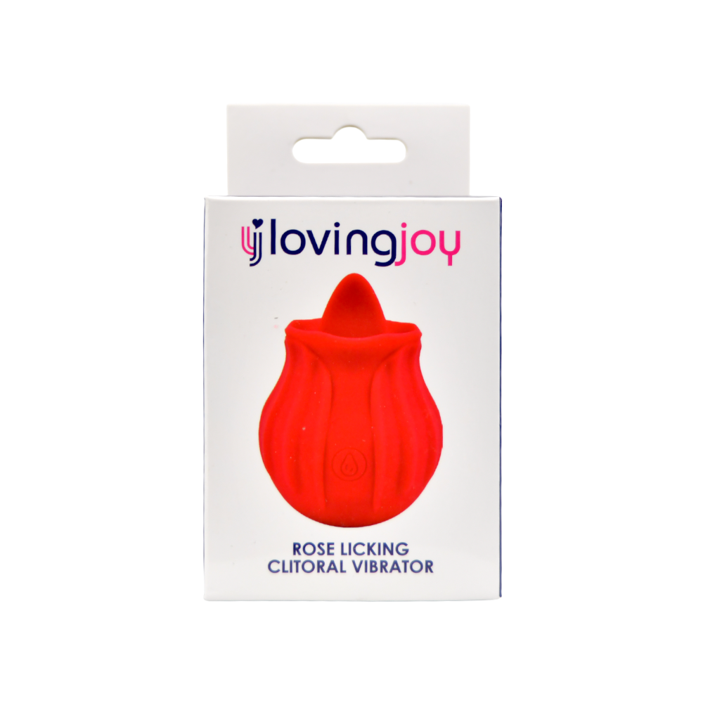 Loving Joy Rose Licking Clitoral Vibrator - Allure Adornments