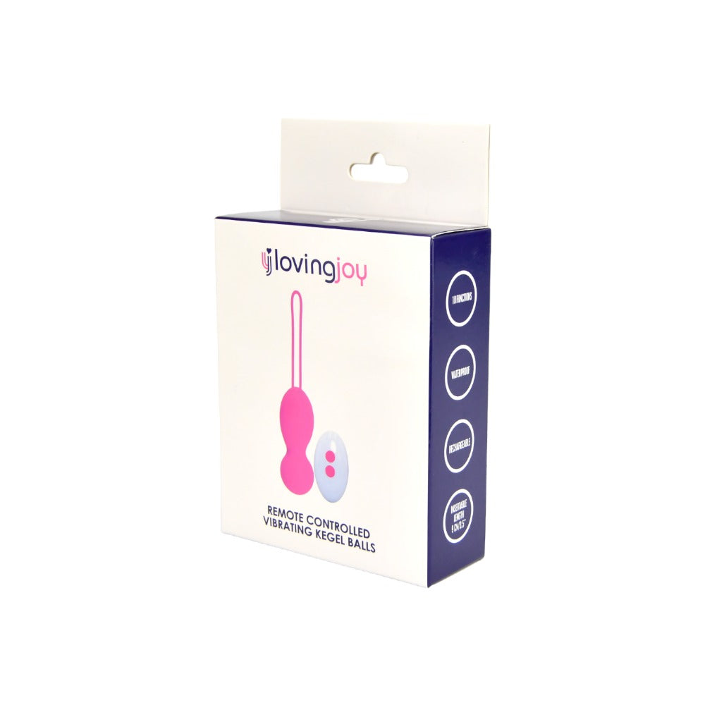 Loving Joy Remote Controlled Vibrating Kegel Balls - Allure Adornments