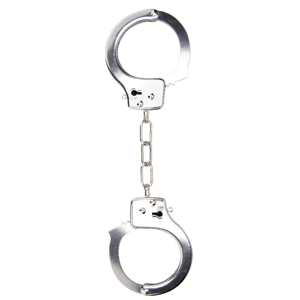 Bound to Play. Heavy Duty Metal Handcuffs - Allure Adornments