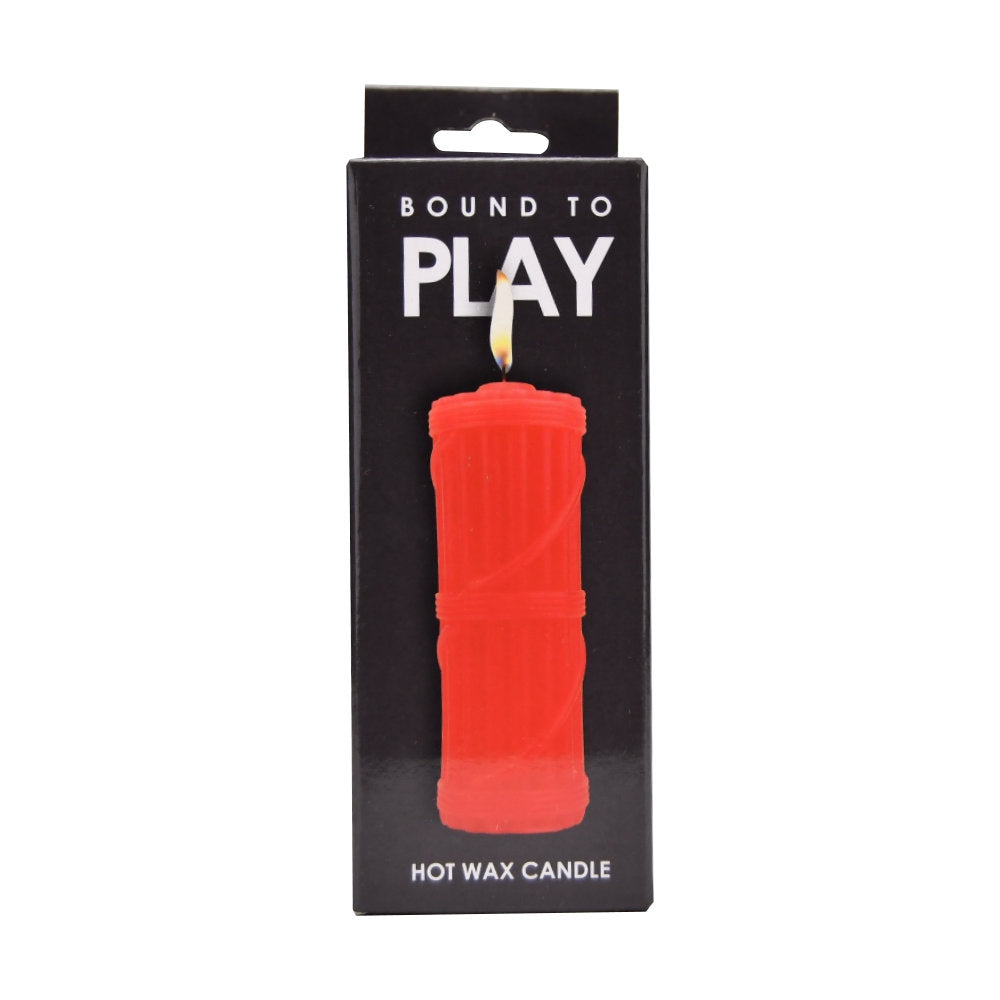 Bound to Play. Hot Wax Candle Red - Allure Adornments