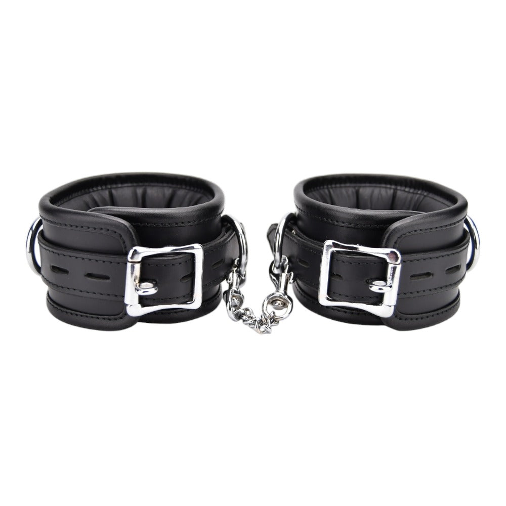 BOUND Leather Ankle Restraints - Allure Adornments