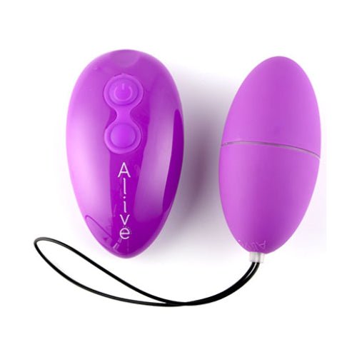 Alive 10 Function Remote Controlled Magic Egg Purple - Allure Adornments