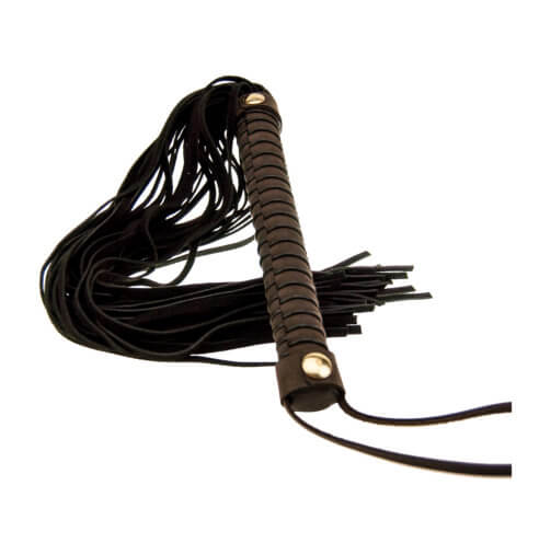 BOUND Nubuck Leather Flogger - Allure Adornments