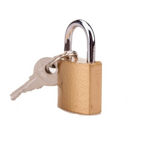 BOUND Padlock and Key - Allure Adornments