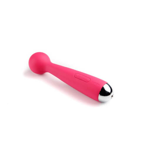 Svakom Emma Mini 100% Waterproof Wand Massager Vibe-Red - Allure Adornments