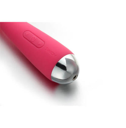 Svakom Emma Mini 100% Waterproof Wand Massager Vibe-Red - Allure Adornments