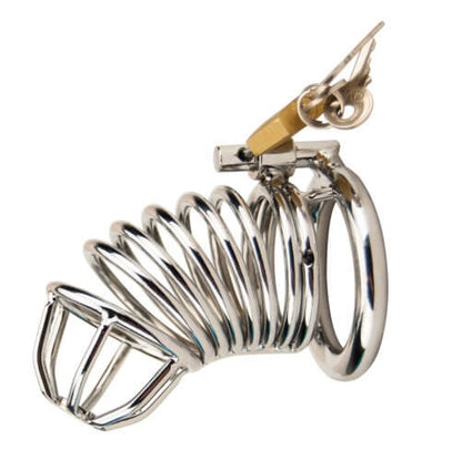 Impound Spiral Male Chastity Device - Allure Adornments