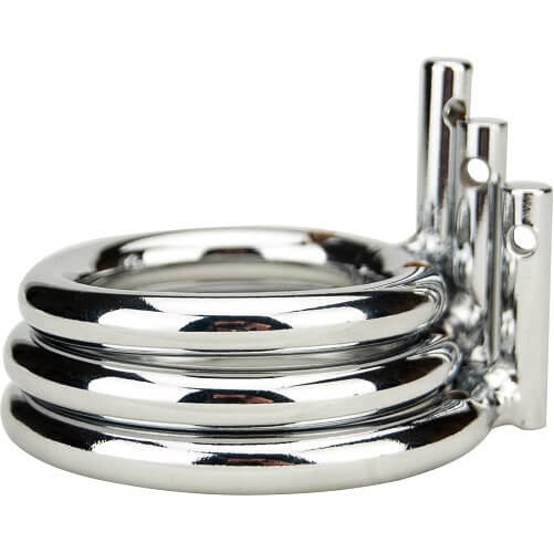 Impound Spiral Male Chastity Device - Allure Adornments