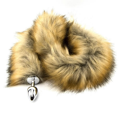 Furry Fantasy Red Fox Tail Butt Plug - Allure Adornments