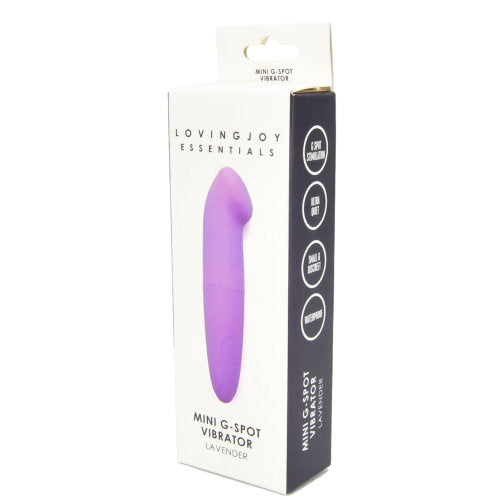 Loving Joy Mini G-Spot Vibrator Lavender - Allure Adornments