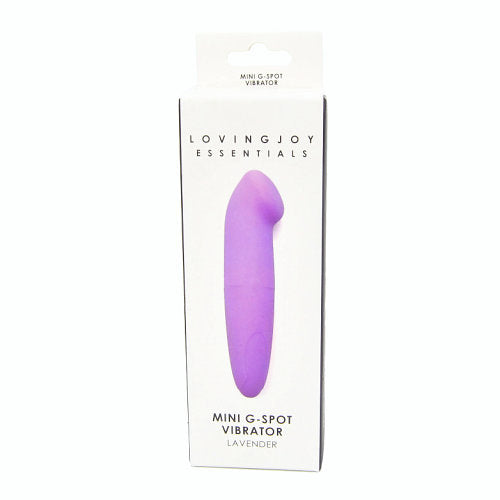 Loving Joy Mini G-Spot Vibrator Lavender - Allure Adornments