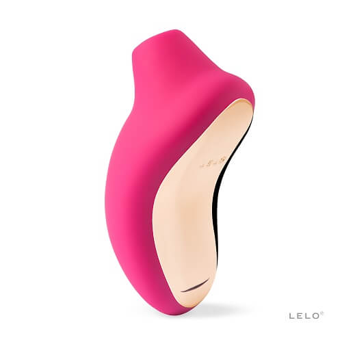 LELO SONA Sonic Clitoral Massager - Cerise - Allure Adornments