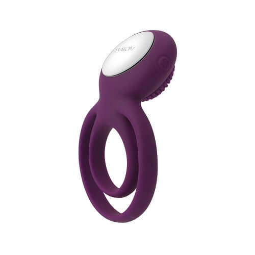 Svakom Tammy Rechargeable Silicone Vibrating Love Ring - Allure Adornments