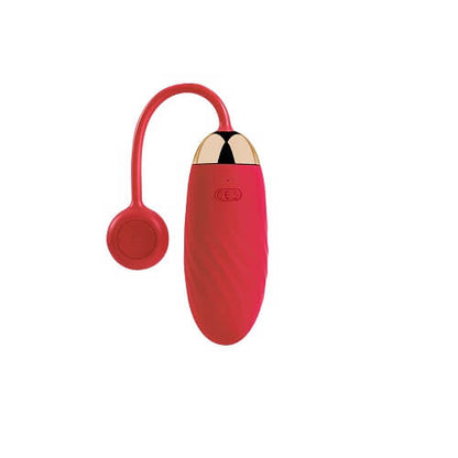 Svakom Ella APP Controlled Silicone Vibrating Egg Red - Allure Adornments