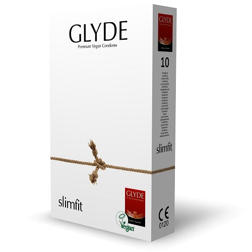 Glyde Ultra Slimfit Vegan Condoms 10 Pack - Allure Adornments