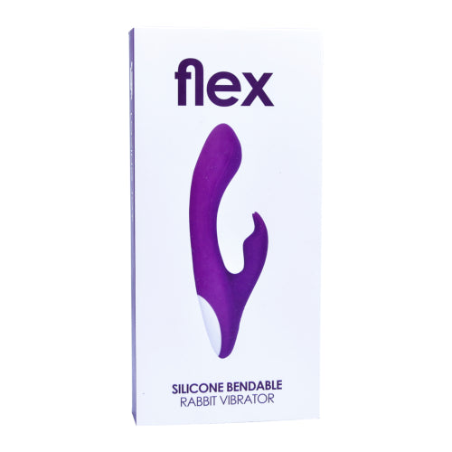 Loving Joy FLEX Silicone Bendable Rabbit Vibrator - Allure Adornments