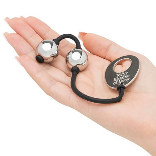 Fifty Shades of Grey Inner Goddess Mini Silver Pleasure Balls 85g - Allure Adornments