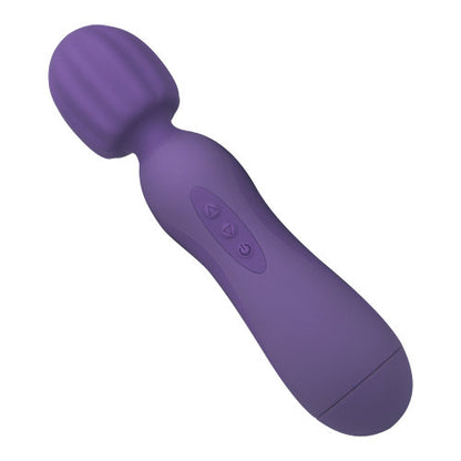 Loving Joy 10 Function Magic Wand Vibrator Purple - Allure Adornments