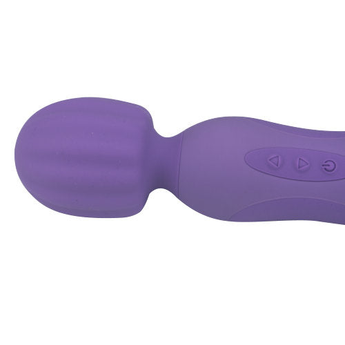 Loving Joy 10 Function Magic Wand Vibrator Purple - Allure Adornments