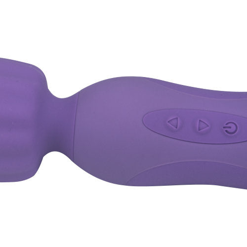 Loving Joy 10 Function Magic Wand Vibrator Purple - Allure Adornments