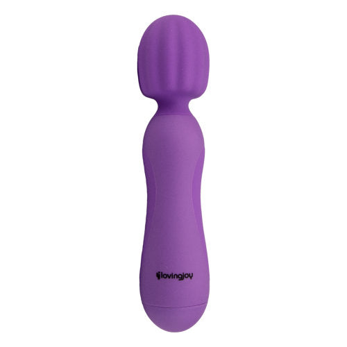 Loving Joy 10 Function Magic Wand Vibrator Purple - Allure Adornments