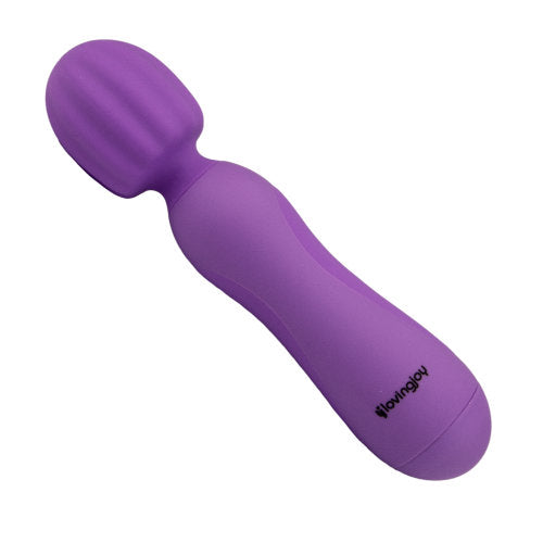 Loving Joy 10 Function Magic Wand Vibrator Purple - Allure Adornments