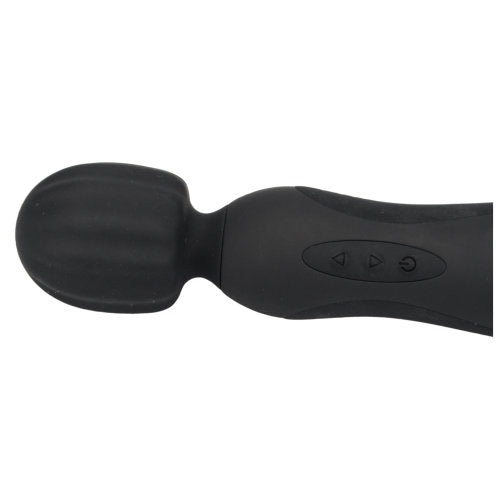 Loving Joy 10 Function Magic Wand Vibrator Black - Allure Adornments