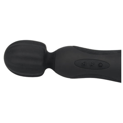 Loving Joy 10 Function Magic Wand Vibrator Black - Allure Adornments