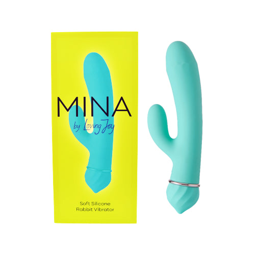 Mina Soft Silicone Rabbit Vibrator - Allure Adornments