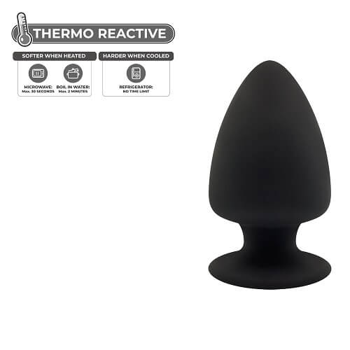 SilexD Dual Density Small Silicone Butt Plug 3.5 inches - Allure Adornments