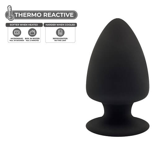 SilexD Dual Density Medium Silicone Butt Plug 4.5 inches - Allure Adornments