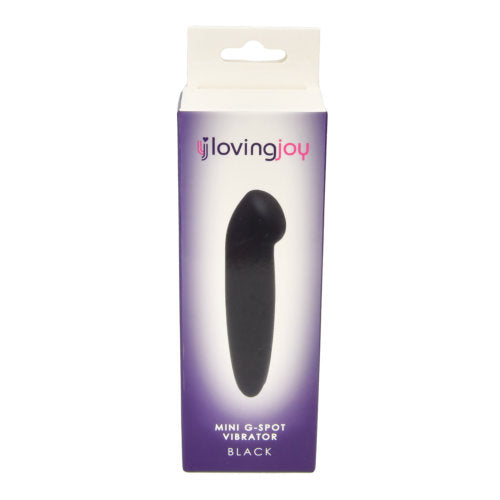 Loving Joy Mini G-Spot Vibrator Black - Allure Adornments