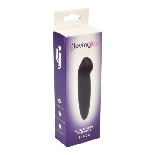 Loving Joy Mini G-Spot Vibrator Black - Allure Adornments