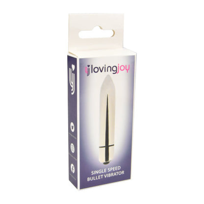 Loving Joy Single Speed Silver Bullet Vibrator - Allure Adornments