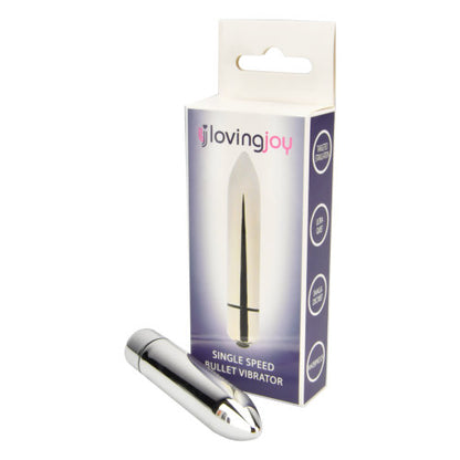 Loving Joy Single Speed Silver Bullet Vibrator - Allure Adornments