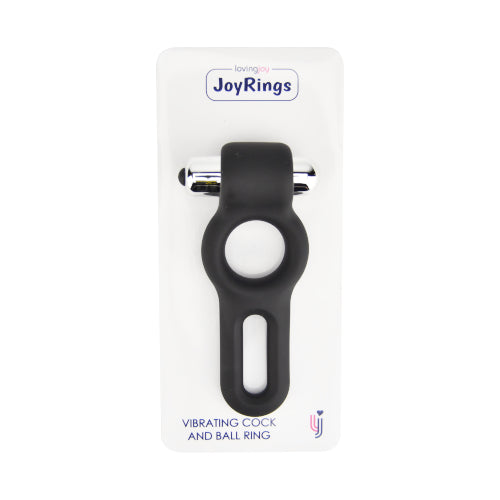 JoyRings Silicone Vibrating Cock and Ball Ring - Allure Adornments