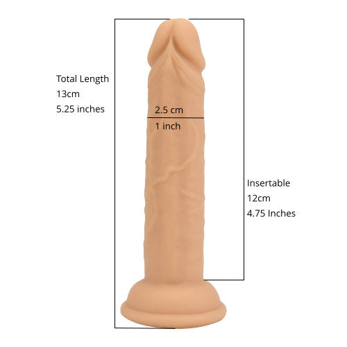 Loving Joy 4.5 Inch Silicone Dildo - Allure Adornments