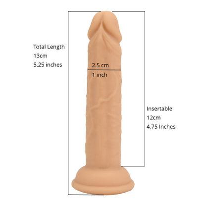 Loving Joy 4.5 Inch Silicone Dildo - Allure Adornments