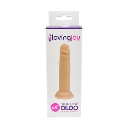 Loving Joy 4.5 Inch Silicone Dildo - Allure Adornments