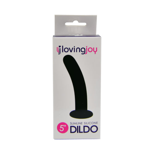 Loving Joy Slimline Silicone Dildo 5 Inch - Allure Adornments