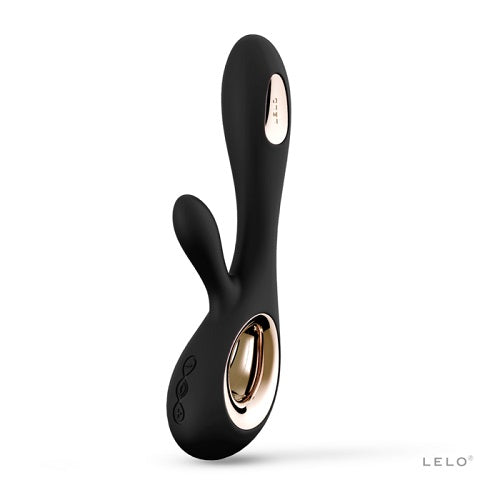 Lelo Soraya Wave Dual Action Vibrator Black - Allure Adornments