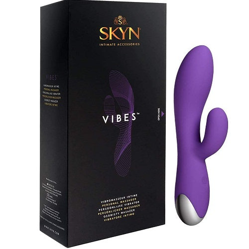 Mates SKYN Vibes Personal Pleasure Vibrating Rabbit Massager - Allure Adornments